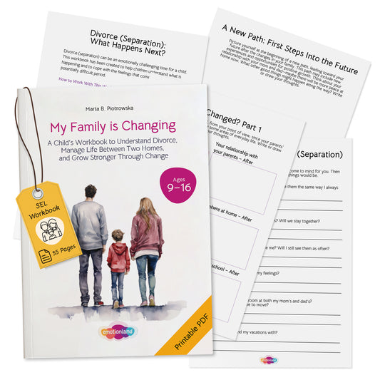 My Family is Changing: Divorce Workbook for Kids Ages 9-16