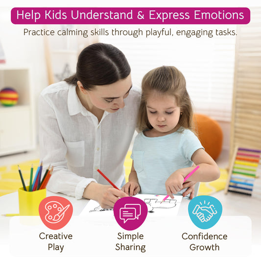 Kindergarten Emotions Playbook - SEL Workbook (Ages 3-6)
