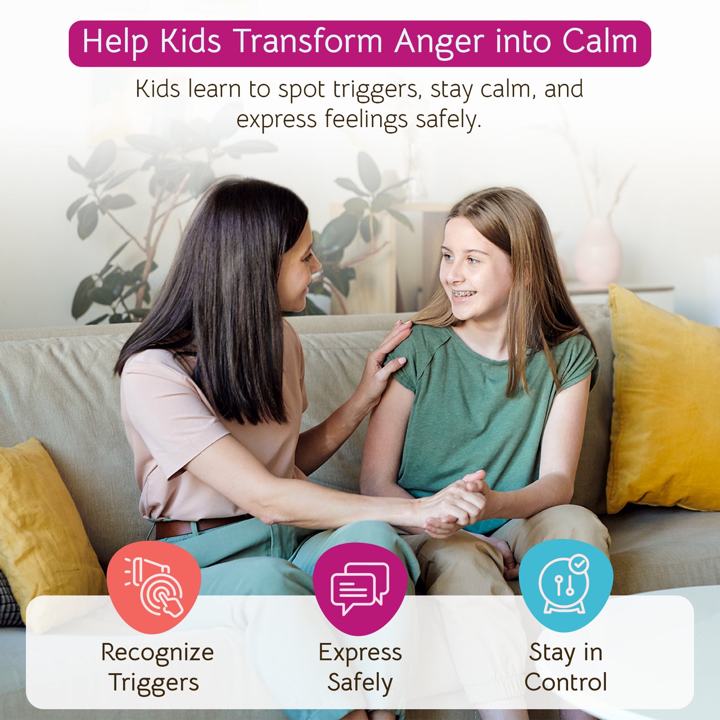 Cool Down & Take Charge – Anger Management Workbook (Ages 9–16)