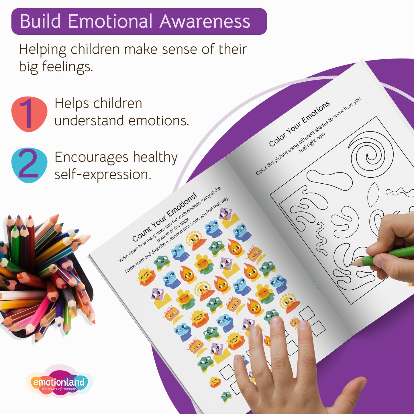 Little Kids, Big Emotions – SEL Workbook (Ages 4–8)