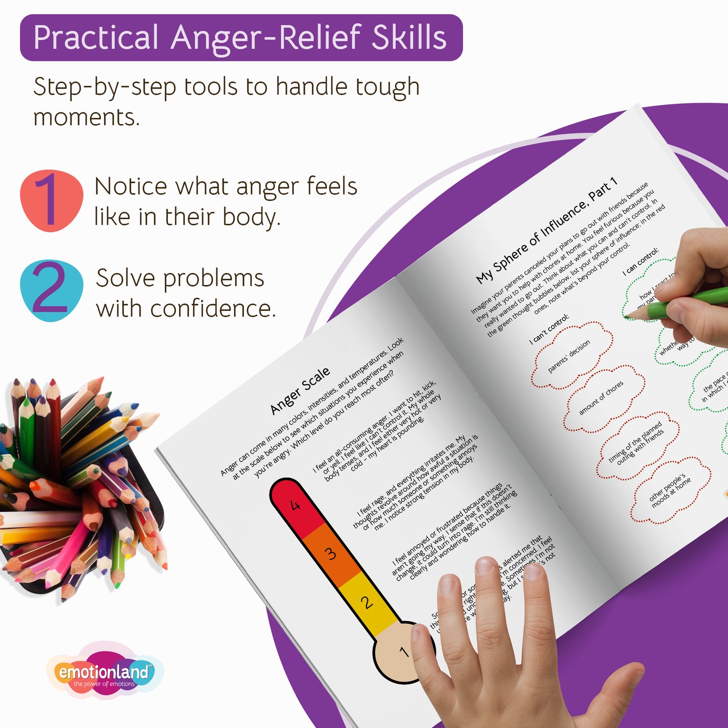Cool Down & Take Charge – Anger Management Workbook (Ages 9–16)