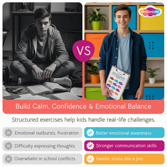 Stress Less – Workbook (Ages 9–16)