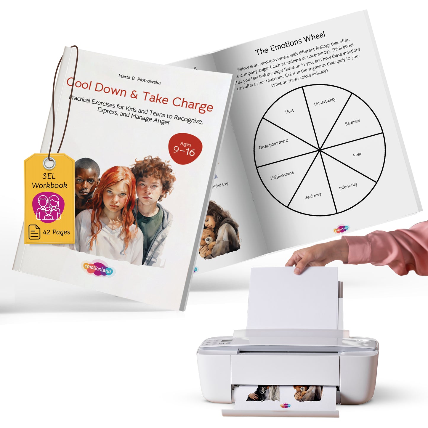 Cool Down & Take Charge – Anger Management Workbook (Ages 9–16)