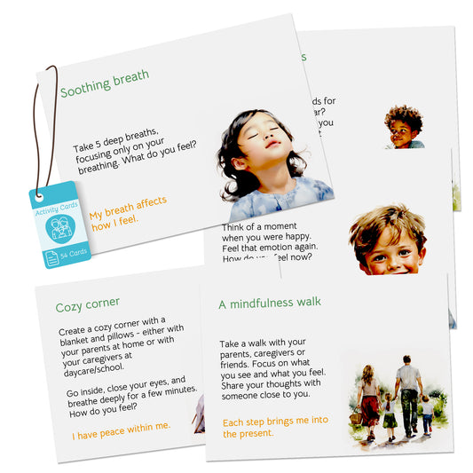 Mindful Moments for Kids: 54 Calming Activity Cards
