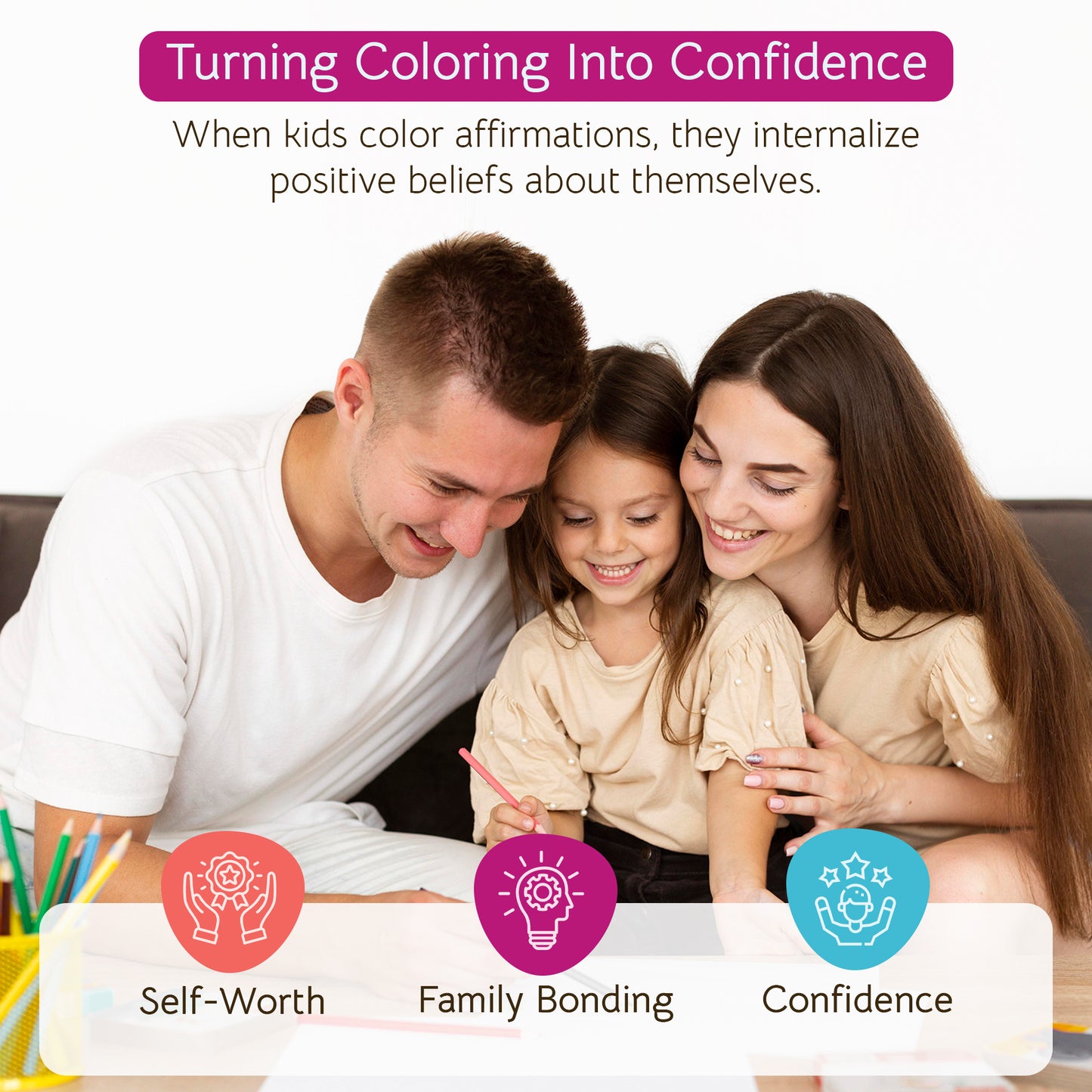 I Am Enough: Emotions & Affirmations Coloring Book