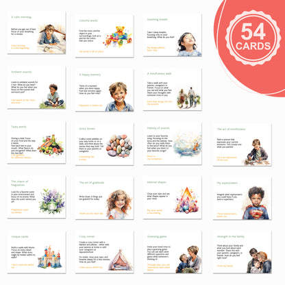 Mindful Moments for Kids: 54 Calming Activity Cards
