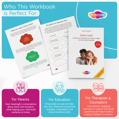Stress Less – Workbook (Ages 9–16)