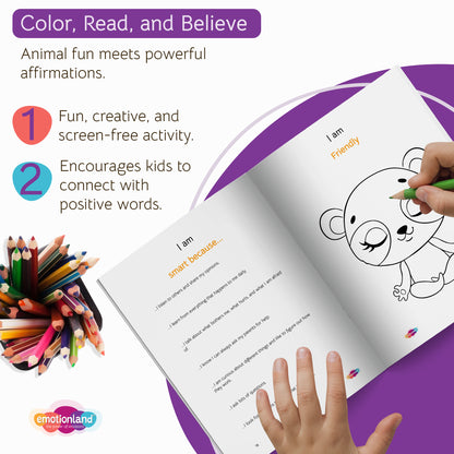 I Am Enough: Emotions & Affirmations Coloring Book