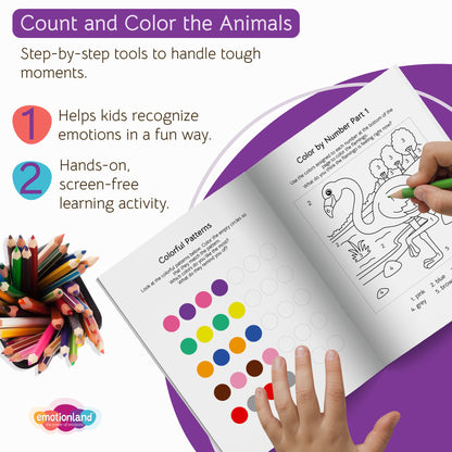 Counting with Feelings Workbook: Where Math Meets Emotions (Ages 3-6)