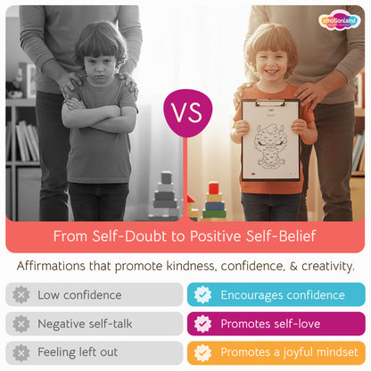 I Am Enough: Emotions & Affirmations Coloring Book